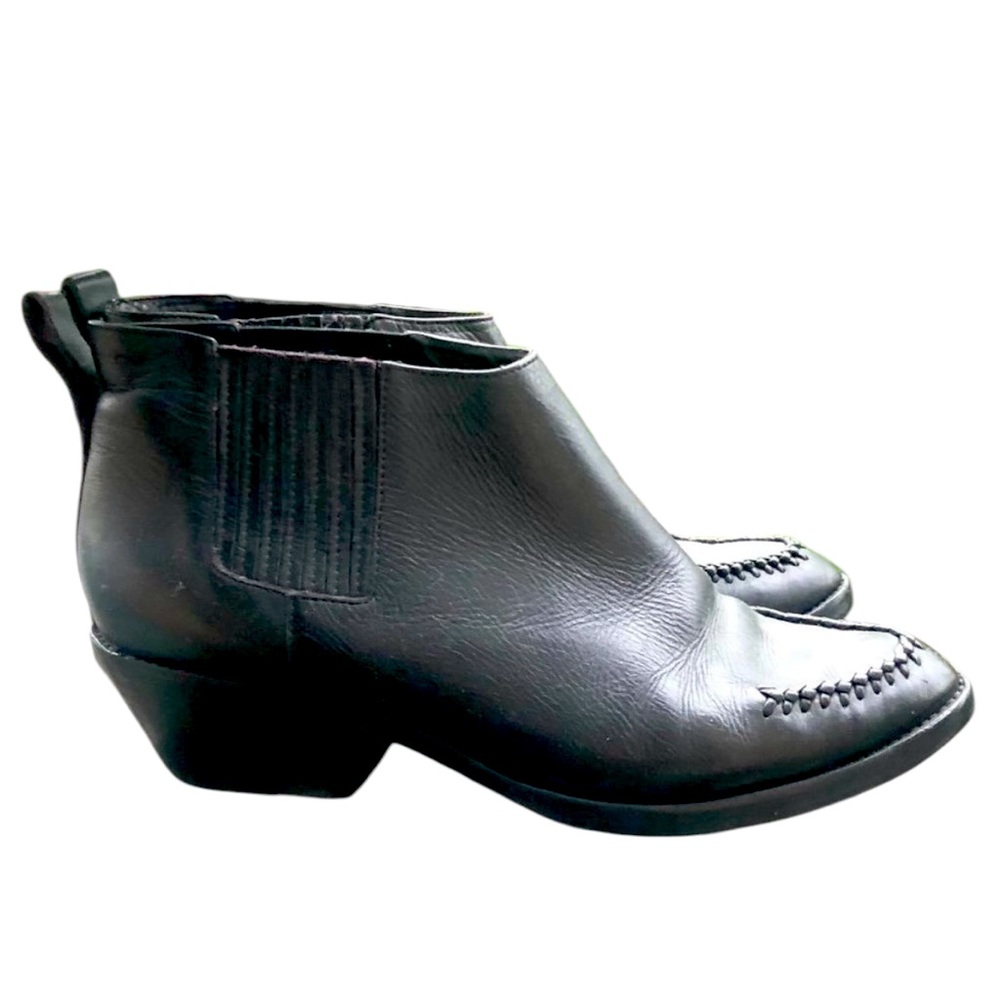 Zimmerman Weekend Boot - Black - Chelsea Western Ankle Boots - size 38 ( US 9 )